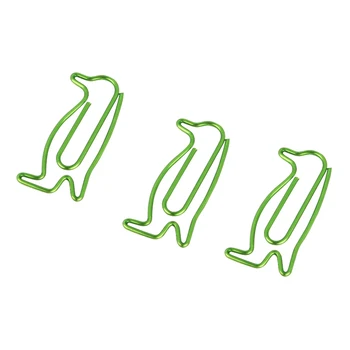 

10pcs Colored Mini Penguin Paper Clips Notes Classified Clips Bookmark Office Shool Stationery Marking Clips