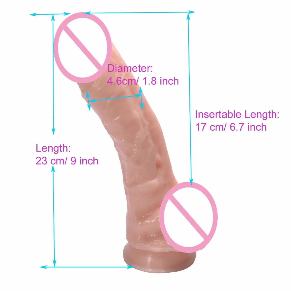 9 inch Realistic Penis Super Huge Big Dildo With Suction Cup Sex Toys for Woman Sex Products Female Masturbation Cock
