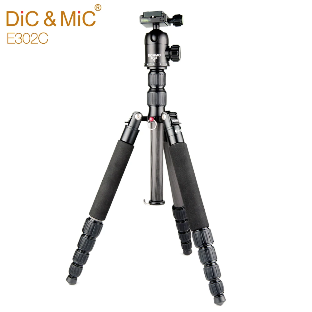 DiC&MiC E302C Carbon Fiber Traveling Tripods Monopods / Professional