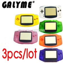 Galyme 3 шт./лот Замена Полный комплект Классический корпус Корпус чехол для Nintendo dogba Корпус чехол GameboyAdvance с кнопками