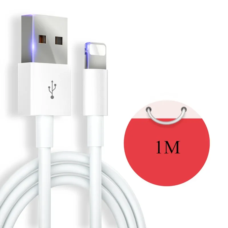 USB кабель для передачи данных для iPhone, быстрое зарядное устройство, зарядный кабель для iPhone 7, 8 Plus, X, XS, Max, XR, 5, 5S, SE, 6, 6S Plus, провод зарядного устройства для iPad