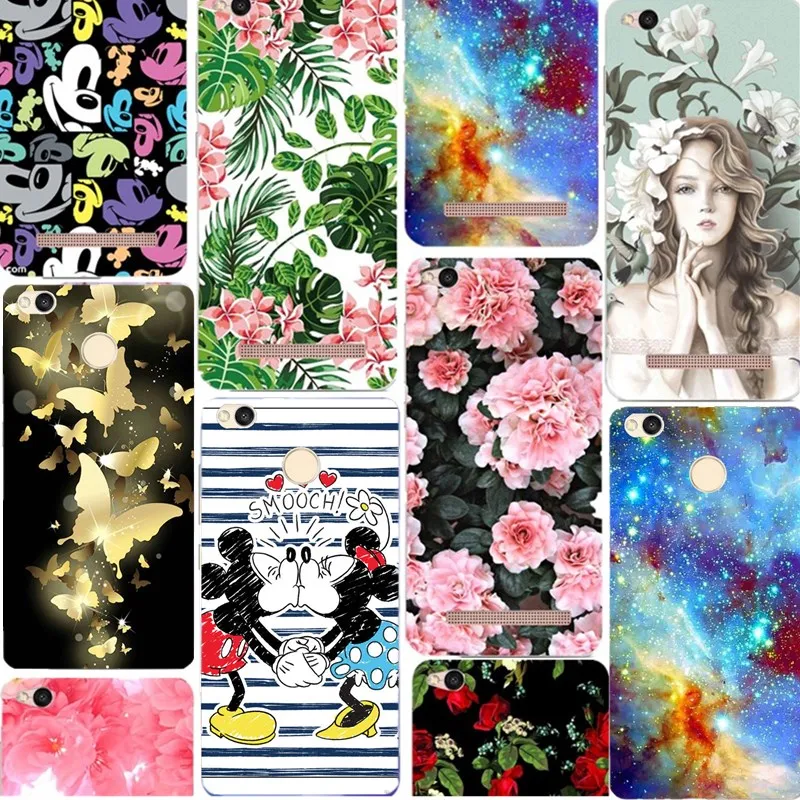 

Fashion Painting Cover Case for Xiaomi Redmi note 4 4x 4A 4X Soft Silicone Cases for Xiaomi Redmi 4A 4X note 4 4X Cover