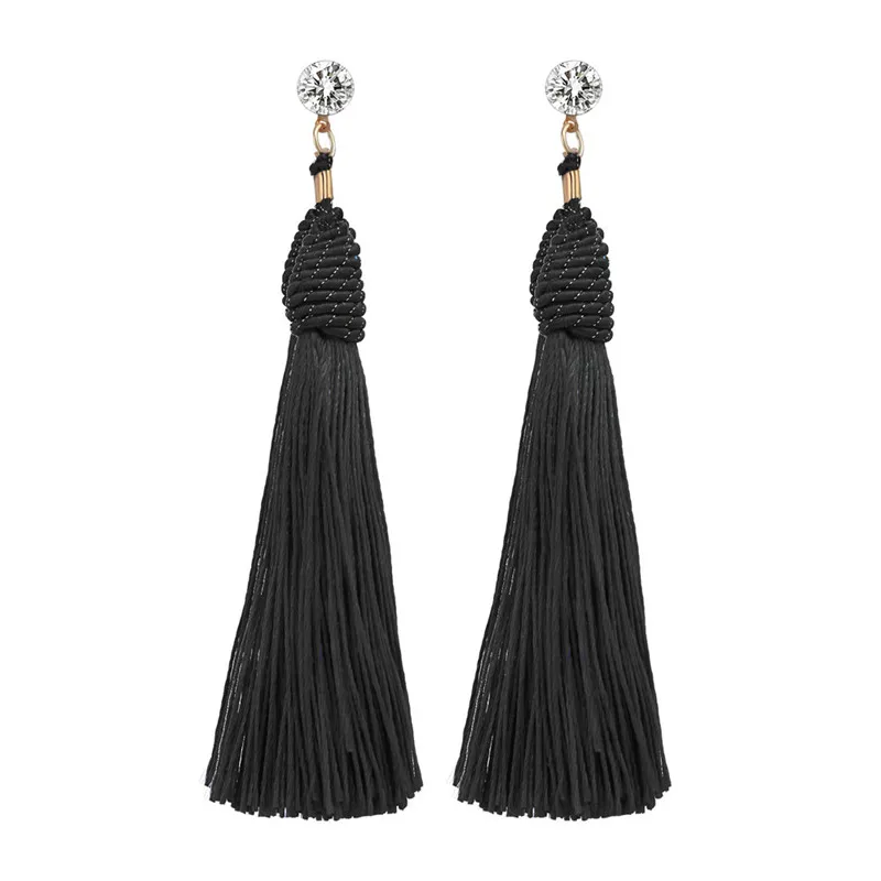2018-Crystal-Long-Tassel-Dangle-Earrings-For-Women-Black-Yellow-Blue-Fashion-Drop-Earring-Female (4)