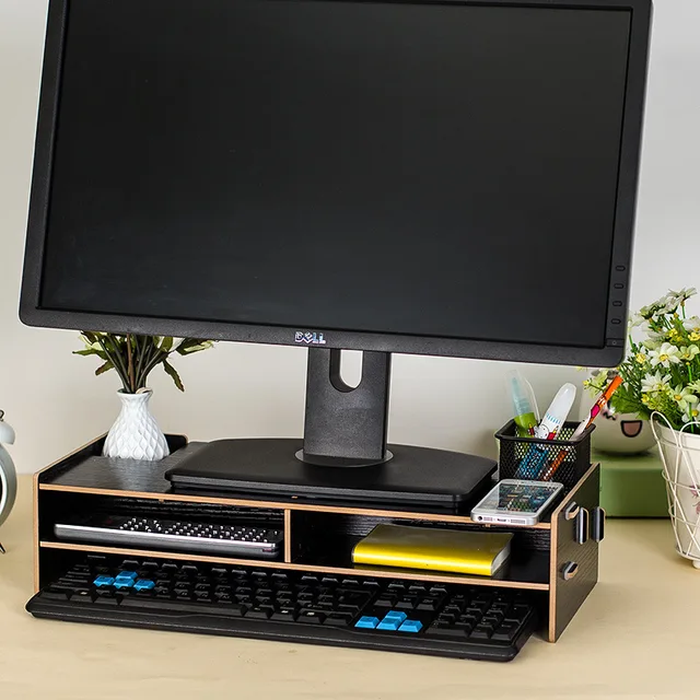 Special Price Office Computer Shelves with Drawer Computer Monitor Base Rack Wooden Assembled Laptop Tray 48*20*11.5cm Table Organizer Special Price Office Computer Shelves with Drawer Computer Monitor Base Rack Wooden Assembled Laptop Tray 48*20*11.5cm Table Organizer