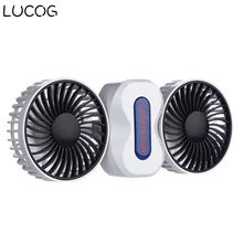 LUCOG мини-вентилятор с мягким ветром и ультра-тихим для путешествий дома и офиса