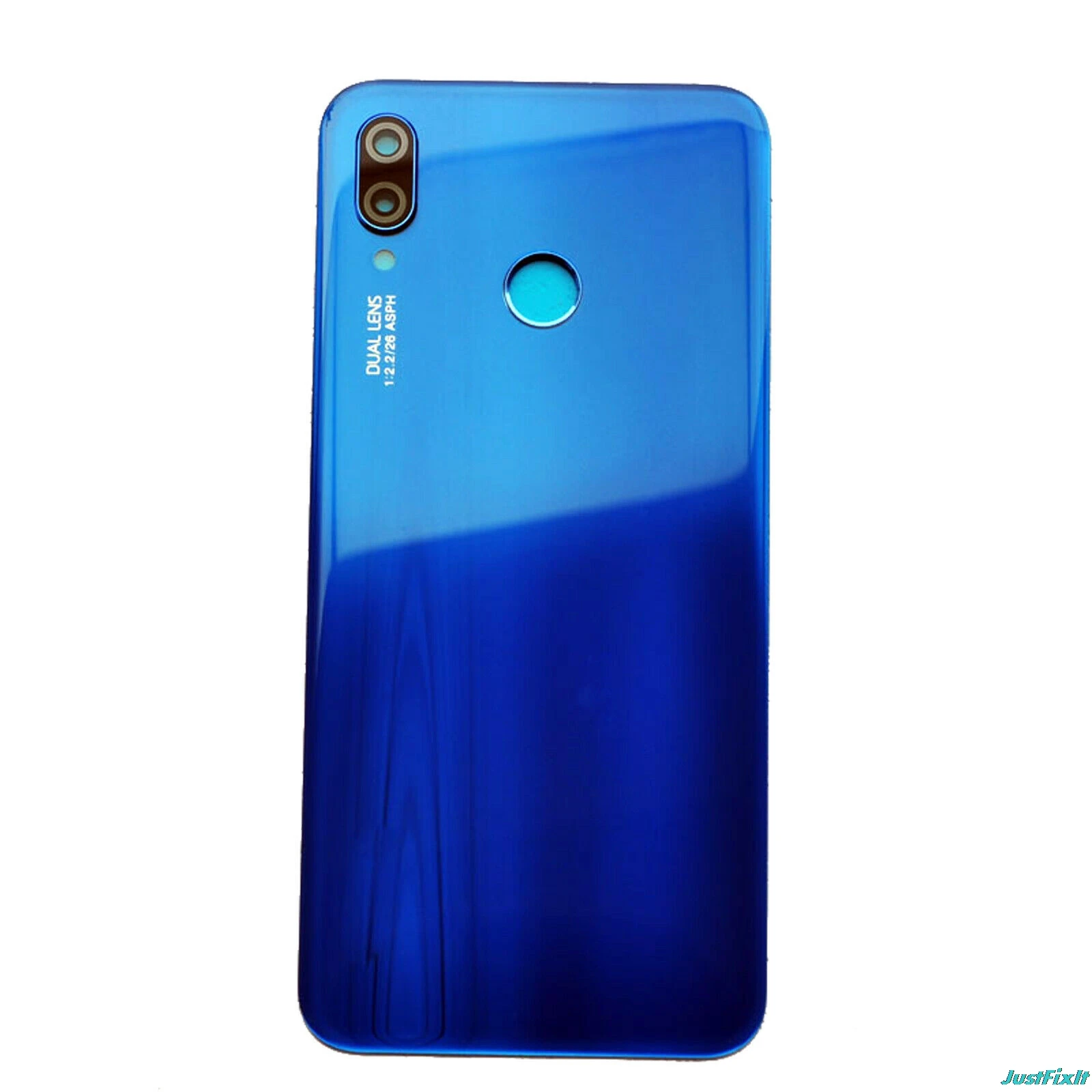 Для huawei P20 Lite, чехол для батареи, Задняя стеклянная панель, задняя дверь, чехол с кнопкой отпечатков пальцев для huawei P20 Lite, чехол