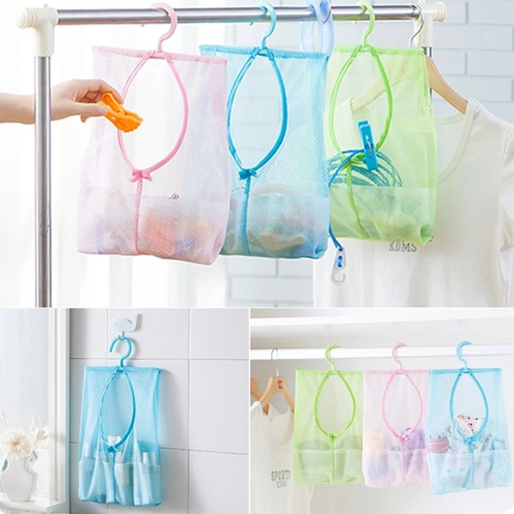 

Home Living Kitchen Accessories Storage Bag Bathroom Organizer Hanging Rack Clothespin Bag Holder YH-460162