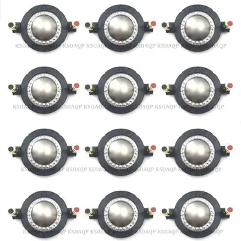

12PC 34.4MM Tweeter Diaphragm Voice Coil Titanium Film aluminum Driver 34.5 core components With Column 90MM