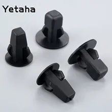 Yetaha 50 Uds clips de sujeción para coche parachoques guardabarros interior remaches tapa embellecedora de puerta delantera Clip de Rueda trasera para Toyota Honda Ford(China)