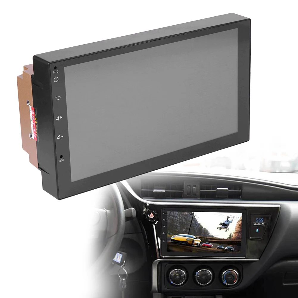 Автомобильный FM навигации gps MP5 Android 7 1 HD Wi Fi стерео радиоплеер дюймов экран Bluetooth