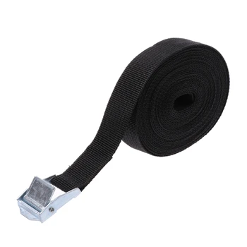 

Tie Down Strap Strong Ratchet Belt Luggage Bag Cargo Lashing With Metal Buckle