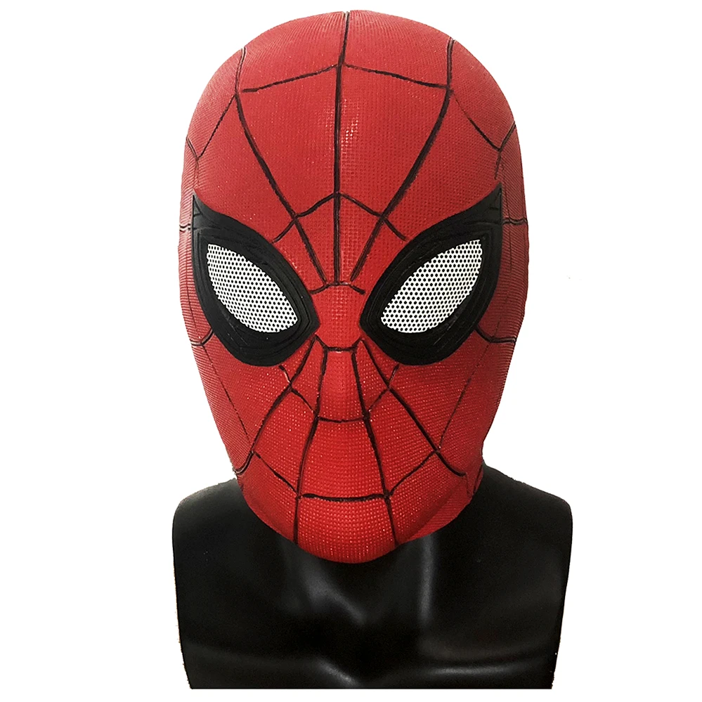 Spider Man Far From Home Spider Man Mask The Superior Spider Man Masks Peter Park Costume Accessory Helmet Halloween Props