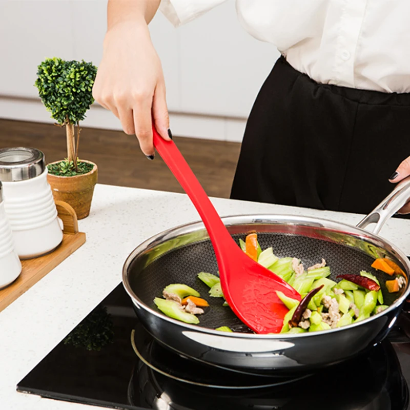 silicone large fish kitchen utensils spatula turner utensilios de