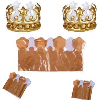 

Kids Inflatable Birthday Cosplay Birthday Party Stage Hats Crown Tools