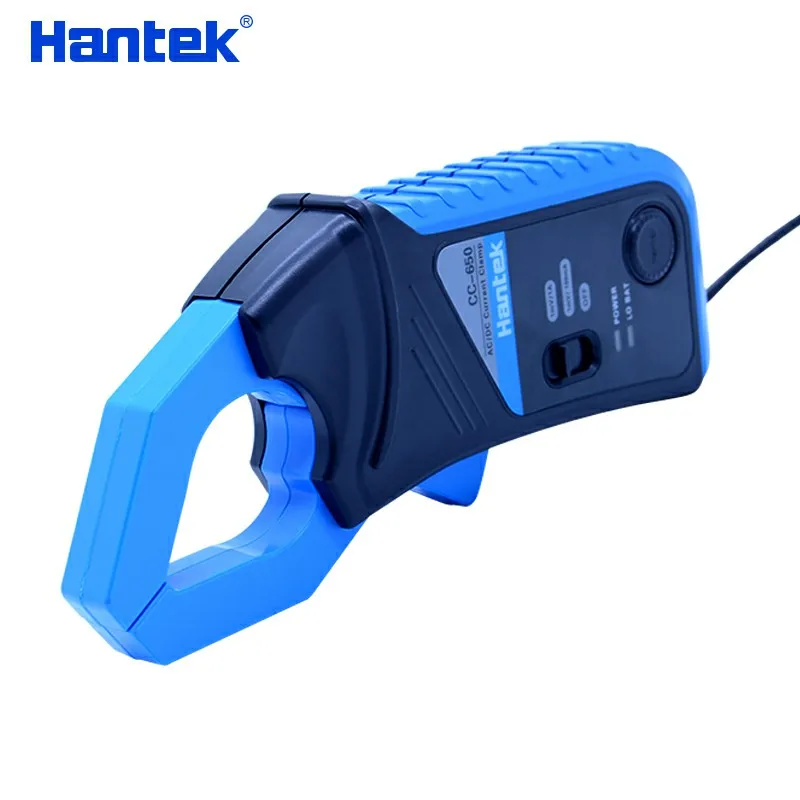 Hantek AC/DC токоизмерительный зажим CC650 для осциллографа 400 Гц пропускная способность
