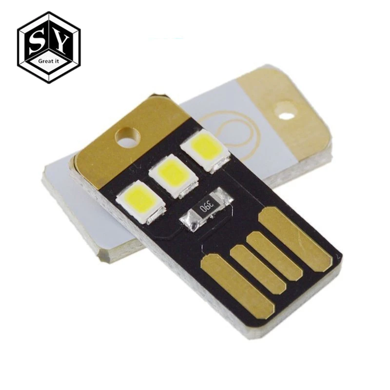 

5PCS Great IT Mini super bright USB keyboard light notebook computer mobile power supply chip LED Nightlight