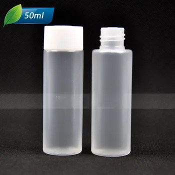 

50PCS , 50ml Empty Cosmetic Cream Bottle Lotion round Travel Packing Containers Plastic Bottles