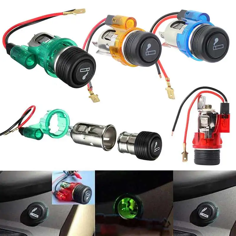 

New Portable 12V 120W Motor Boat Car Cigarette Lighter Power Socket Outlet Plug CSL2017