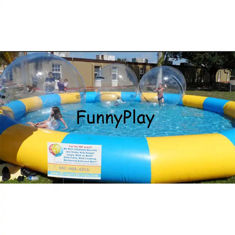 outdoor inflatable pool