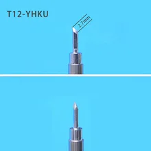 QUICKO нестандартные железные наконечники T12-YHKU паяльник для паяльной станции с 9501 ручкой T12 7s инструменты для сварки расплава олова быстрая температура