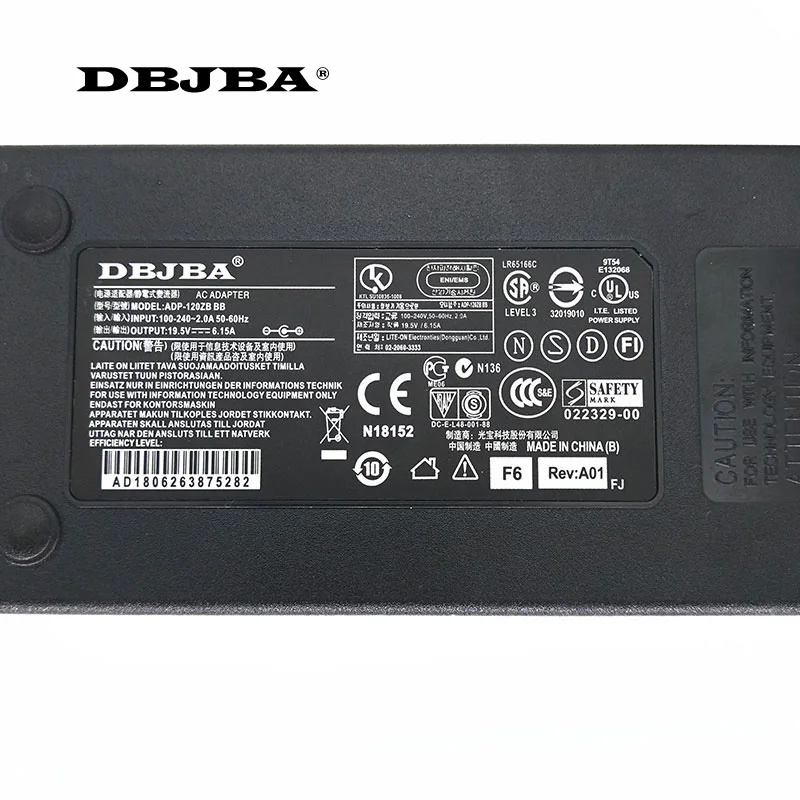 19 5 V 6.15A 120W адаптер для ноутбука Зарядное устройство HP ENVY17 ENVY15|Адаптеры ноутбуков|