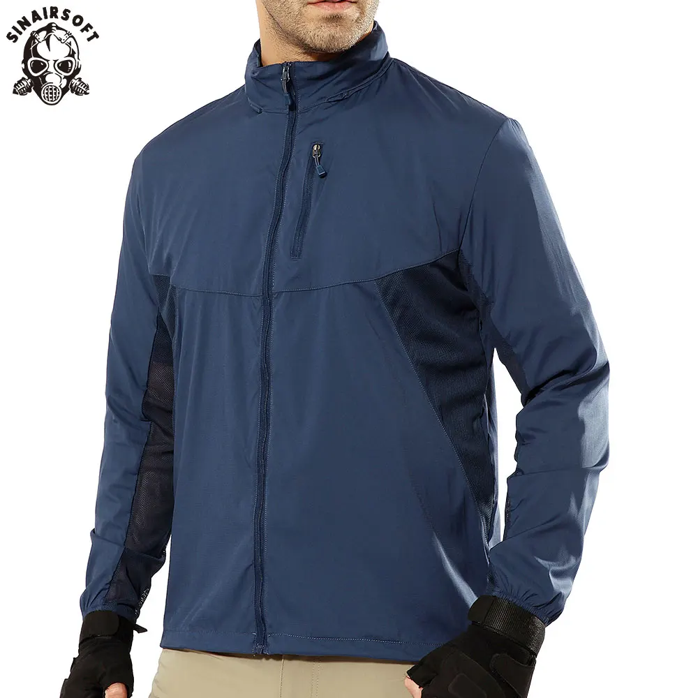

SINAIRSOFT Men Military Jacket Coat Waterproof Tactical Jacket Hunt Jackets Army Removable Hooded Windbreaker