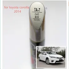 Автомобильная ручка для ремонта царапин, авто ручка красного цвета для Toyota Corolla