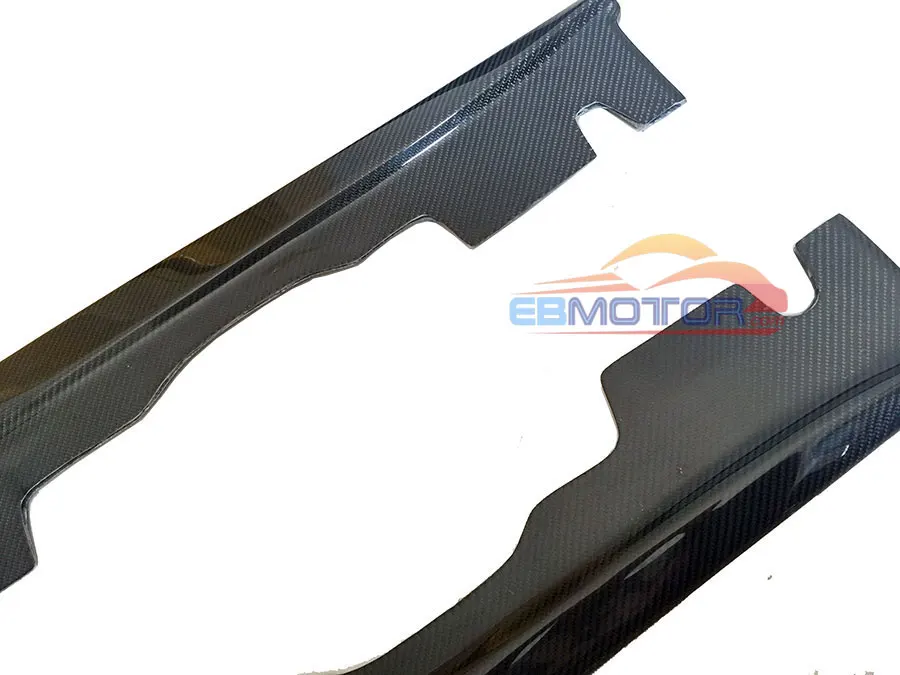 E Style Real carbon fiber Side Skirts 1pair FOR BMW E90 E92 E93 M3 2Dr 4Dr 2008-2014 B293