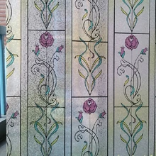 200 см х 45/60/90 см ширина красная роза блеск матовый ультрафиолетовые со статическим зажимом прозрачный солнцезащитный крем декоративная оконная пленка декоративной пленки