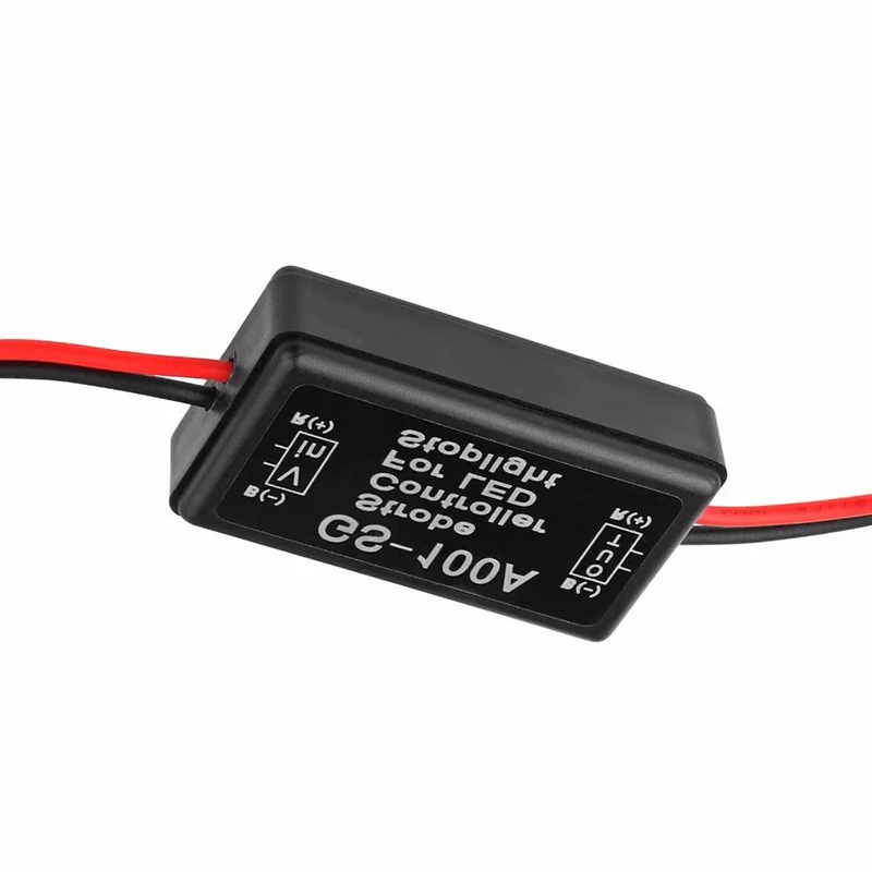 

2 Pcs/Set Car Flash Strobe Controller Flasher Module Smart LED Brake Light Tail Stop Lights NJ88