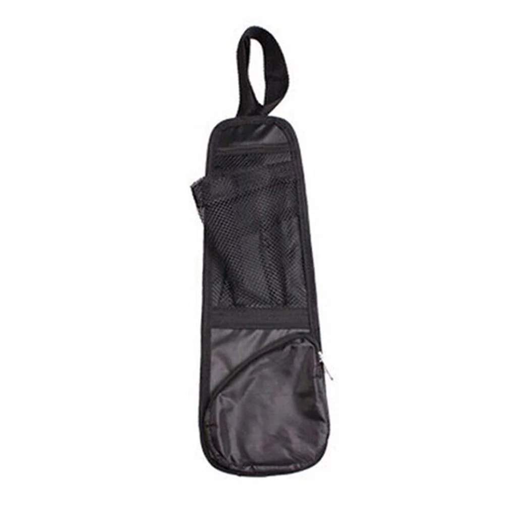 

370x125mm Car Auto Seat Side Storage Pocket Backseat Organizer Bag Black Hanging Holder