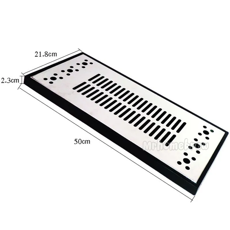 Нержавеющая сталь 304 пивной поддон разливные Пивные Краны домашнее ПИВОВАРЕНИЕ 50x21,8x2,3 см
