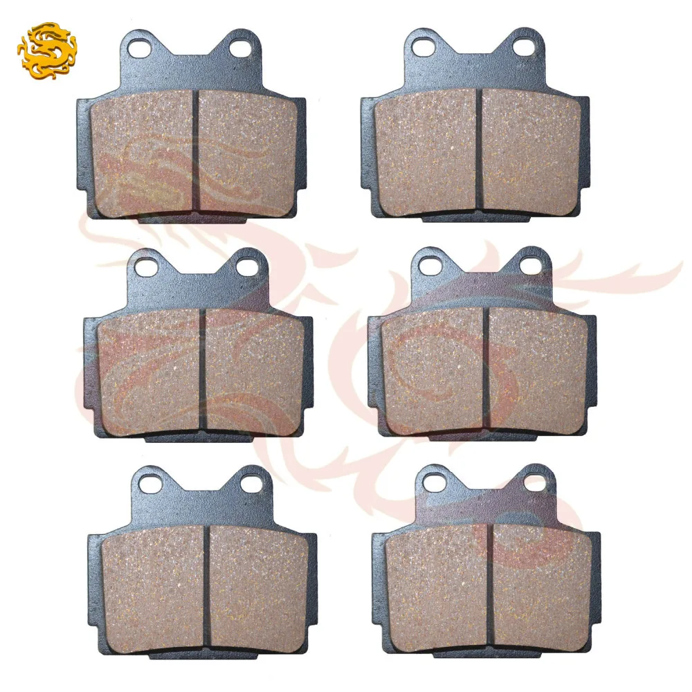 Motorcycle Brake Pads For Yamaha RD350 RD 350 1985 1992 Front & Rear