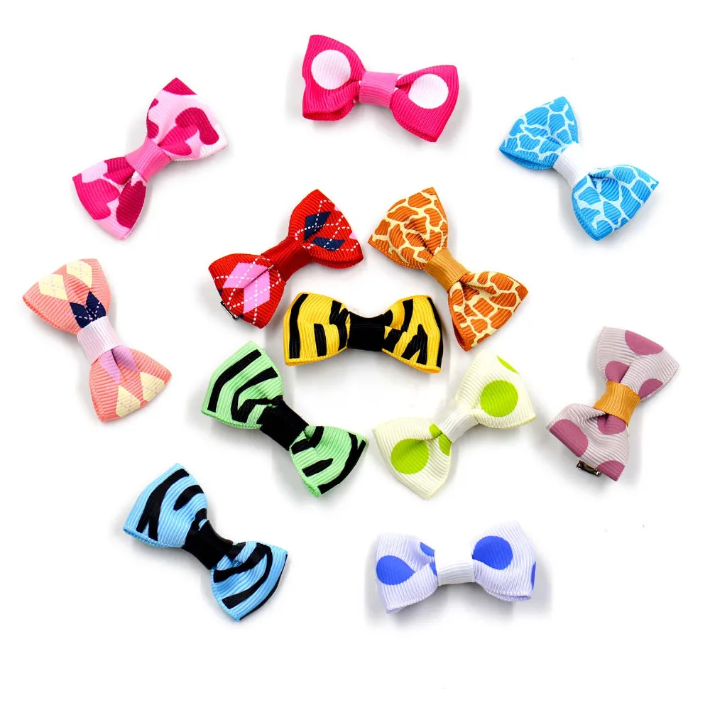 

5pcs/lot Dog Pet Hairpins Cat Hair Bows Clips For Small Puppy Pet Grooming Products pet dog accessories headdress flowe