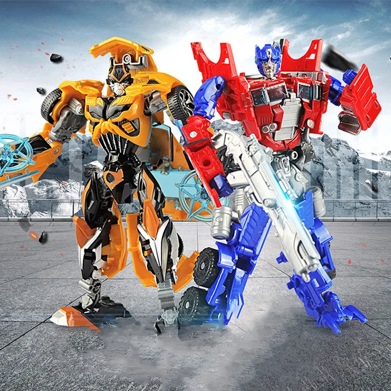 

New Creative Transformation Robot Car Model Deformation Toy Action Diagram Car Robot Children Deformation Toy Animation Model