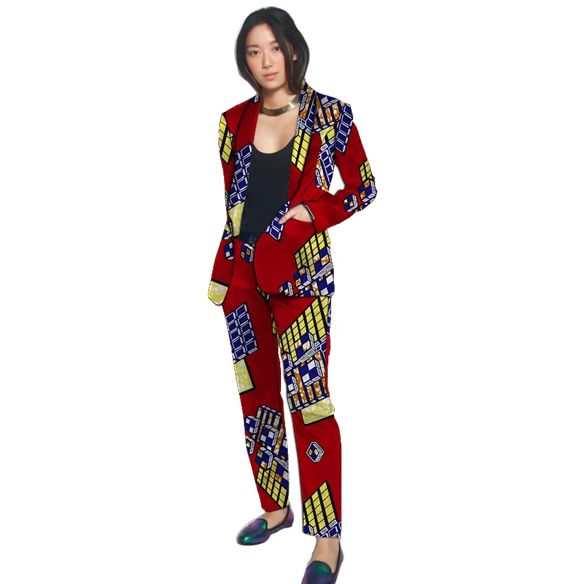 Shawl Collar blazers for women with trouser custom African print pant suits dashiki patterns elegant Ankara suits Shawl Collar blazers for women with trouser custom African print pant suits dashiki patterns elegant Ankara suits