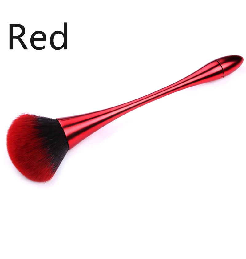 1pcsMakeup Brushes Set For Foundation Powder Blush Eyeshadow Concealer Lip Eye Make Up Brush Cosmetics Beauty Tools Makeup Brush - Handle Color: red