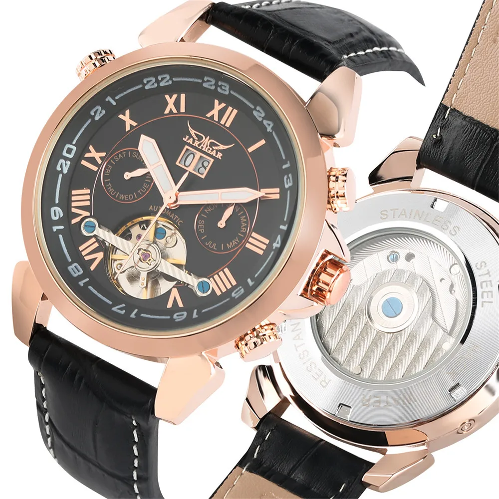 

Men Watch Mechanical Watch Automatic-self-winding Tevise Skeleton Watch Luminous Hands Auto Mechanical Wristwatch zegarek