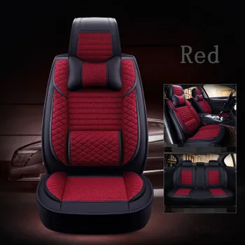 

High quality! Full set car seat covers for Audi Q7 5 seats 2018 durable breathable seat covers for Q7 2019-2015,Free shipping