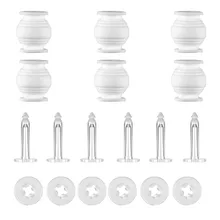 Демпфирующие резиновые шарики и анти-падение комплект штырей обновления и белый для DJI Phantom 3 Pro Профессиональный стандартный расширенный карданный