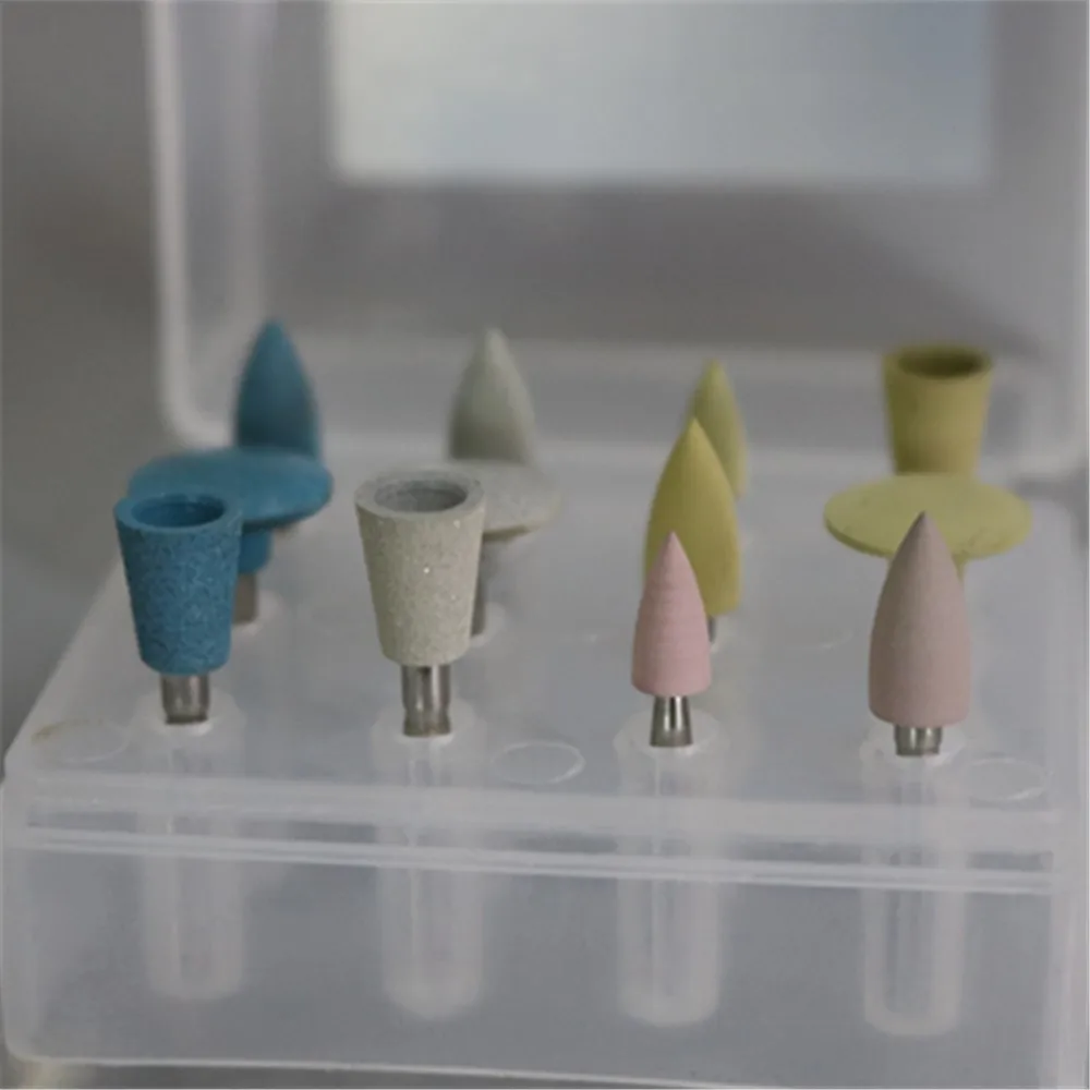 

36 Pieces/Lot Shank Dental Diamond Polisher Burs for Polishing All-Ceramic,Zirconia Heatless Diamond Polisher Burs