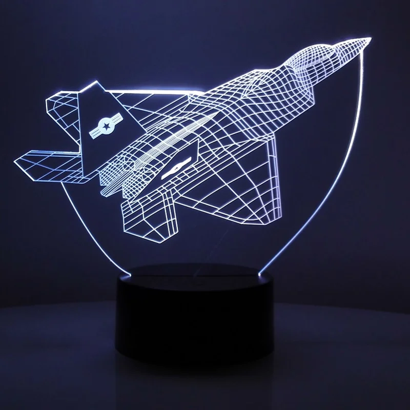 fighter 3D LED night light 800