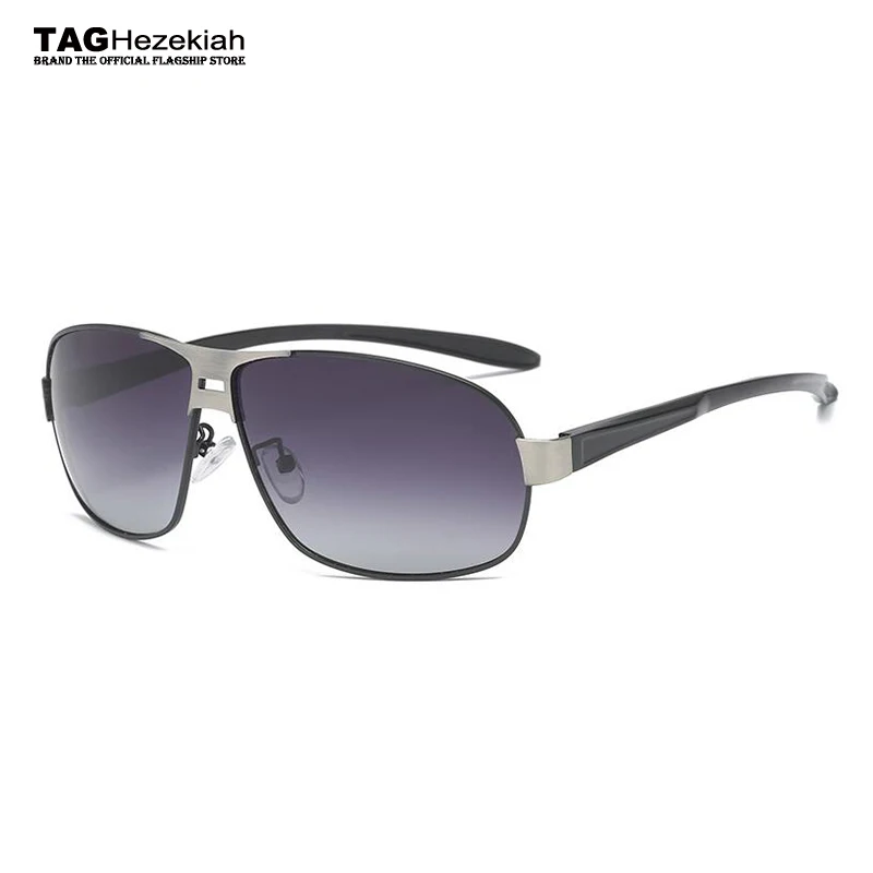 

sunglasses men TAG Hezekiah Brand polarized sunglasses Retro 2018 New Aluminum magnesium Drive the driver vintage sunglasses