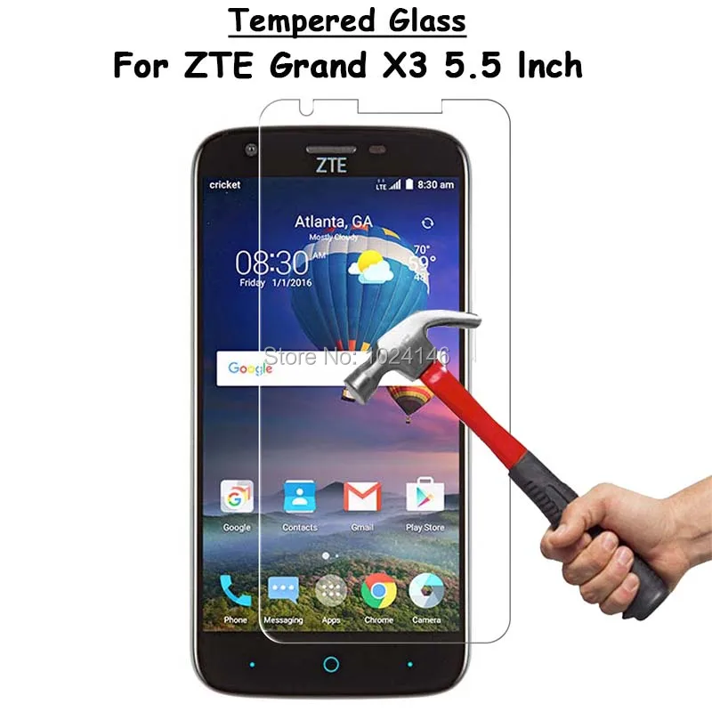 Для ZTE Grand X3 Z959 5 &quotпрозрачная защитная пленка из закаленного стекла ультратонкая