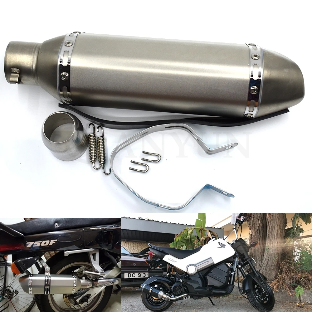 

Universal exhaust pipe motorcycle muffler motorcycle titanium modified exhaust pipe For HONDA PCX 125/150 PCX125 PCX150