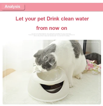 

NEW Automatic Luminous Pets Water Fountain for cats Fountain dogs USB Electric Water dispenser drinking bowls for a cat