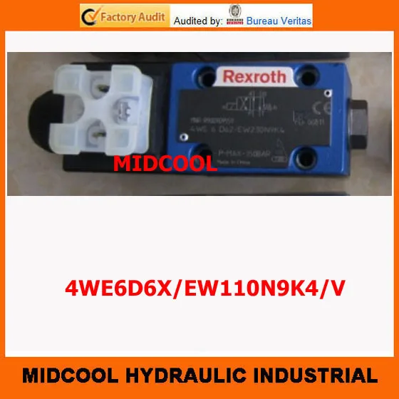 Высокое качество гидравлический клапан 4WE6D6X/EW110N9K4/V|hydraulic valve|valvevalve hydraulic |