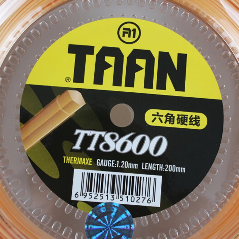 Теннисные ракетки TAAN TT8600 1 2 мм с шестью углами для спорта 200 м катушка хорошего