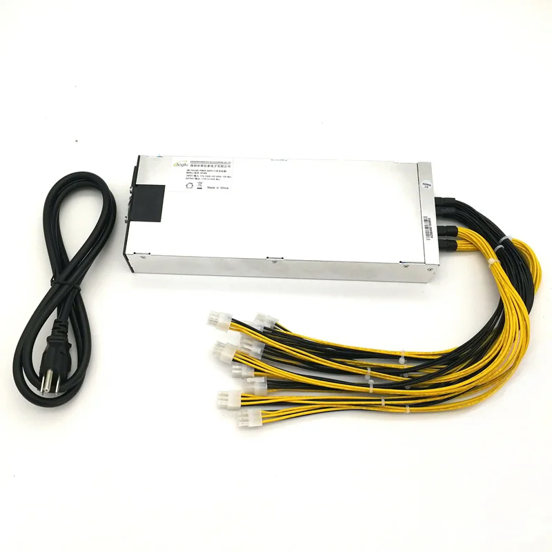 

Блок питания 1680 Вт с кабелями питания PCI Express 10x6pin (штекер-штекер)