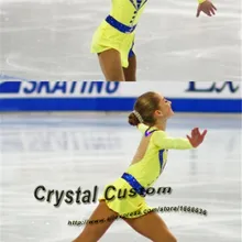 Женское платье для фигурного катания на заказ, изящное Новое Брендовое детское платье для катания на льду DR3299